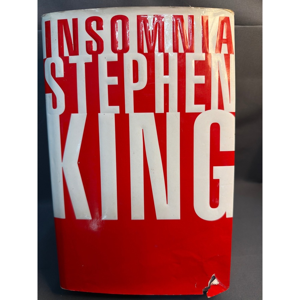 Insomnia Stephen King 1st Edition Hardcover 1994 Viking Horror Novel